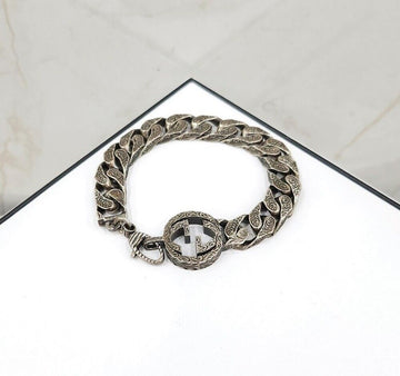 GUCCI Damen Interlocking G Silberkette Armband 15 454285 151116709 [P]