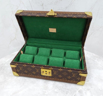 LOUIS VUITTON モノグラム 8ウォッチトランクケース 152226921 [P]