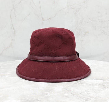 GUCCI GG モノグラム コットン バケットハット M 833280 146990284 [P]
