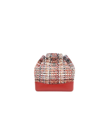 CHANEL レッドツイードガブリエルバックパック 63181 158844209 [P]