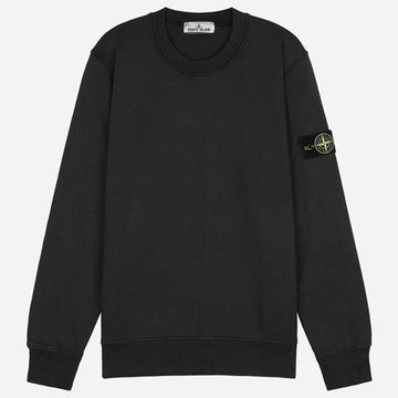 Stone Island Crewneck Sweatshirt with Patch Lead Gray 6100060 S0051 V0062 158845388 [P]