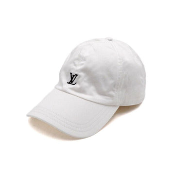 LOUIS VUITTON M5068L Weißer Baumwolle Frauen Baseballcap 158848021 [P]