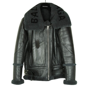 Balenciaga Shearling Leather Jacket 14942 158853422 [P]