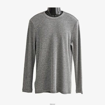 Chrome Hearts Unused Long Sleeve Waffle Gray AOG727NV 158853916 [P]