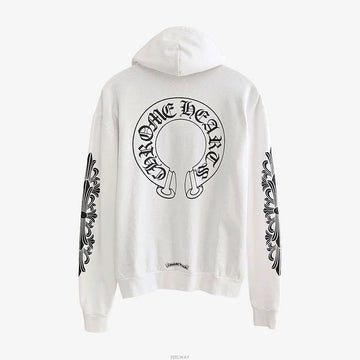 Chrome Hearts Horseshoe Hoodie L White 5UTZNV7J 158853945 [P]