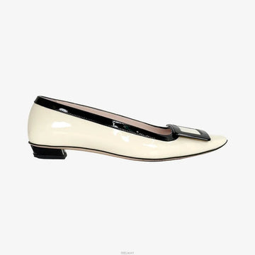 ROGER VIVIER バレリーナ フラットシューズ 37サイズ ペイサント GCU4JS1Z 158854661 [P]