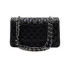 CHANEL Classic Medium Flap Shoulder Bag A01112 Black Lambskin 158855365 [P]