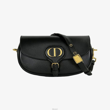 Dior M9327 East West Shoulder Bag Black Calfskin 158855428 [P]