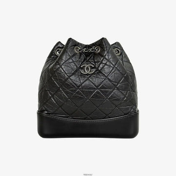 CHANEL Gabrielle Rucksack Klein Schwarz 70DOX466 158857176 [P]