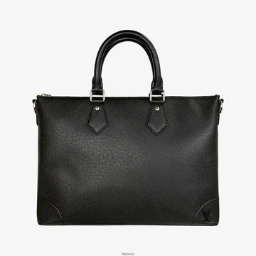LOUIS VUITTON Taiga Slim Briefcase Schwarz M30978 158857398 [P]