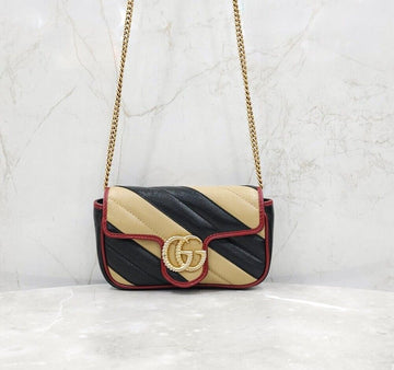 GUCCI マモン スーパー ミニ チェーン クロスバッグ 574969 155285336 [P]