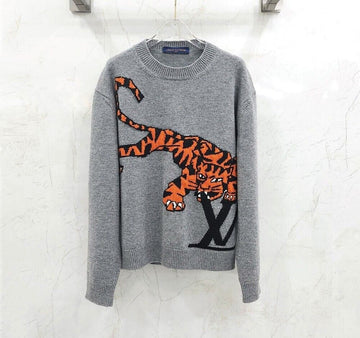 Louis Vuitton Intarsia Tiger Wool Knit 1A9SZM 131341643 [P]