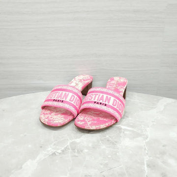DIOR Mules Heel Slipper Bright Pink KCQ244TJU 158875939 [P]
