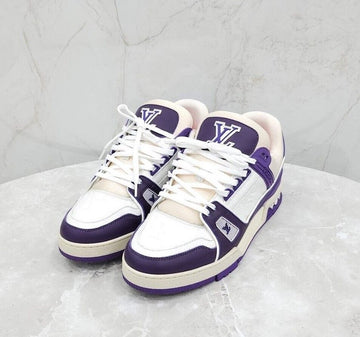 Louis Vuitton LV Purple Monogram Trainer Sneakers 147745704 [P]