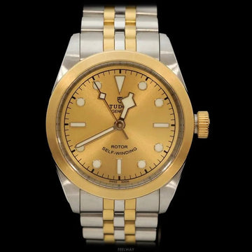 TUDOR ブラックベイコンビシャンパン 32MM 9577614233 158877612 [P]