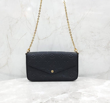 Louis Vuitton Monogram Empreinte Chain Bag M64064 154697088 [P]
