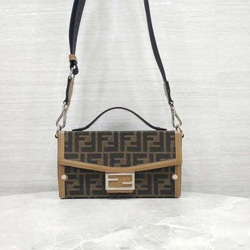 Fendi Jacquard Soft Trunk Baguette Bag 158877908 [P]
