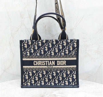 Dior Oblique Book Tote Leather Bag Small M1324CZBB 147745991 [P]
