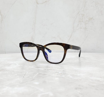 CHANEL New CC Logo Square Frame Glasses A75297 154697209 [P]