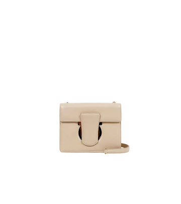 SALVATORE FERRAGAMO ベージュのタリアバック 64957 158884333 [P]