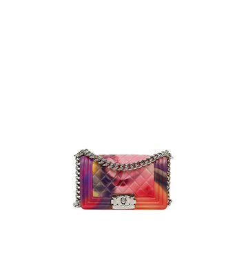 CHANEL Multicolor Small Flower Power Boy Bag 65330 158884436 [P]
