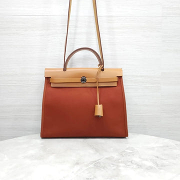 Hermes Home Bag 31 Canvas 157421189 [P]