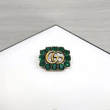 GUCCI クリスタル装飾ブローチ 157424345 [P]