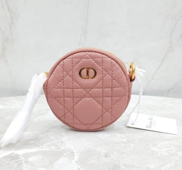 Dior New Pink Detachable Coin Wallet 131342153 [P]