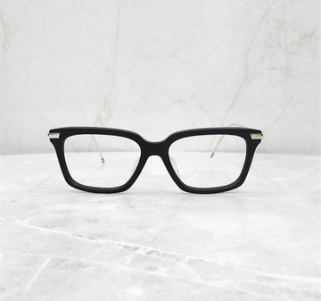 Thom Browne New Product Matte Titanium Glasses 146352464 [P]