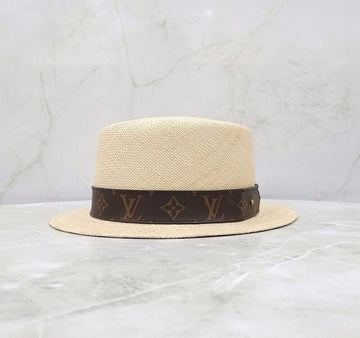 LOUIS VUITTON モノグラムフェドラパナマハット 60 M76254 152309989 [P]