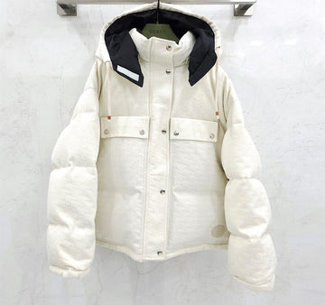 GUCCI GG Damen GG Baumwoll-Canvas Pufferjacke 774871 148617770 [P]