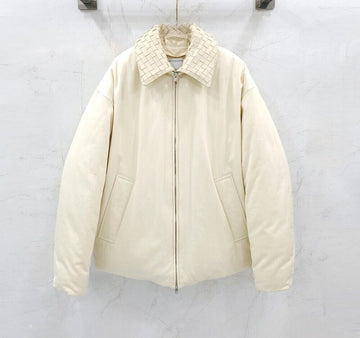 BOTTEGA VENETA Woven Kragen Baumwolle Twill Daunenjacke 809546 154434422 [P]