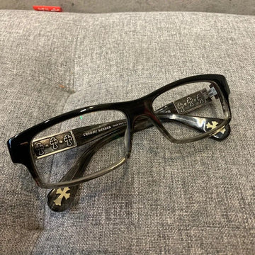 Chrome Hearts Square Gradient Eyeglass Frame Black Dismembfref Red F032025 148410666 [P]