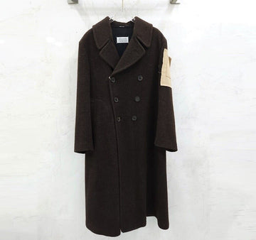MAISON MARGIELA Applikations-Wollmantel 139482889 [P]