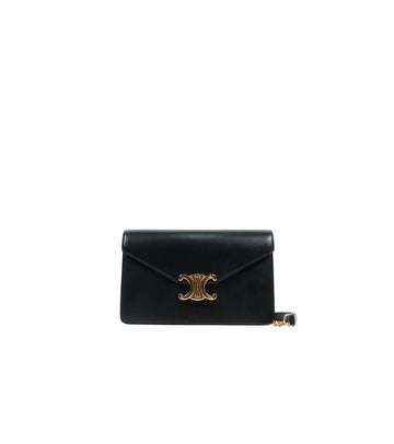 Celine Black Leather WOC Crossbody Bag 65224 158961662 [P]
