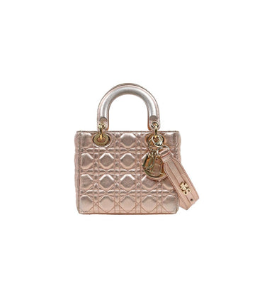 Dior Metallic Pink Small Lady Bag 63855 158961756 [P]