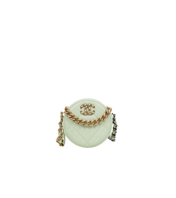 CHANEL Mint 19 Round Crossbody Bag 64930 158961771 [P]