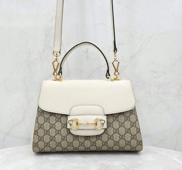 GUCCI ホースビット 1955 トップハンドル ミディアム ショルダーバッグ 702049 150626706 [P]