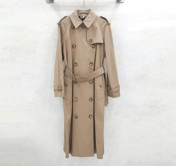 BURBERRY Kensington Lang Trenchcoat mit besticktem Logo 141632782 [P]