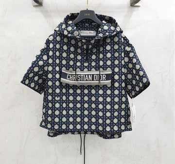 DIOR マクロ カナージュ 半袖 フード アノラック 417C19A2378 139482851 [P]