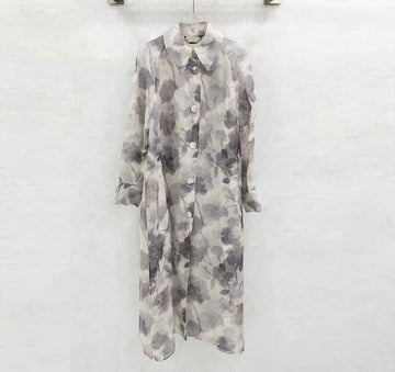 FENDI Gradient Blumen Organza Trenchcoat 144578733 [P]
