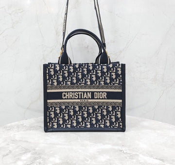 Dior Oblique Leather Book Tote Small M1325CZBB 154697153 [P]