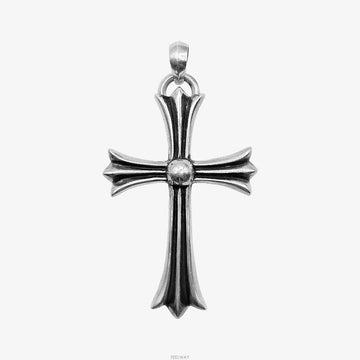 CHROME HEARTS Cross Veil Anhänger Groß 9TWWCDRO 158982642 [P]