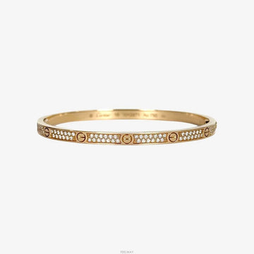 CARTIER Liebesarmband Klein Roségold Diamant Pavé YAZ6CSKK 158982805 [P]