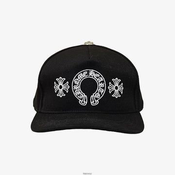CHROME HEARTS Unbenutzte Baseball-Stickerei Logo Kappe 0NUSIKA9 158982962 [P]