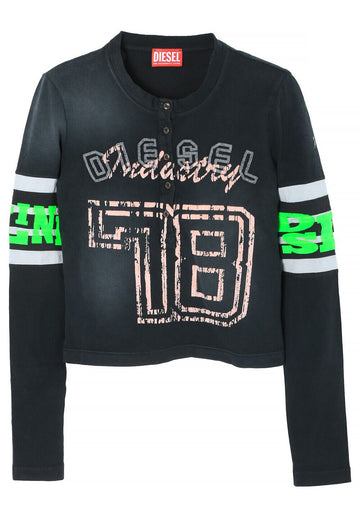 DIESEL TUNCSERFIN LS Top Schwarz A132910AKAQ 9XX 71575629 [P]