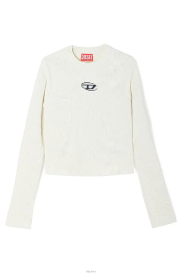DIESEL MVALARY LS ニットトップ ホワイト A12397 0DLAX 129 75602458 [P]