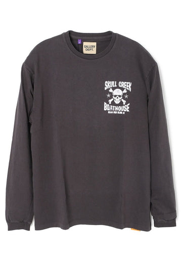 GALLERY DEPT Skull Creek Long Sleeve Tee Vintage Black SLS10007 VBLK 139801241 [P]