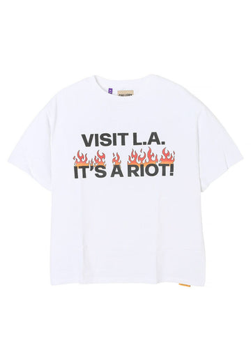 GALLERY DEPT LA Riot Tee White LRS10012 139801243 [P]
