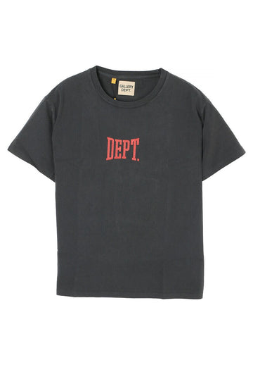 GALLERY DEPT GYM Logo Short Sleeve T-Shirt Vintage Black 124911682 [P]